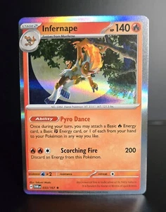 Pokémon TCG - INFERNAPE - 033/167 - Holo Rare - Twilight Masquerade (2024) - NM+ - Bild 1 von 1