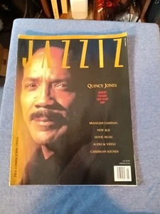 Quincy jones, new age, Art Pepper,Fission, John Tesh. JAZZIZ MAGAZINE March 1990 - Imagen 1 de 3