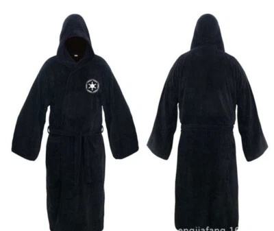 Star Wars Darth Vader Franela Con Capucha Vellón Vestido Albornoz Bata Foto 1 de 4