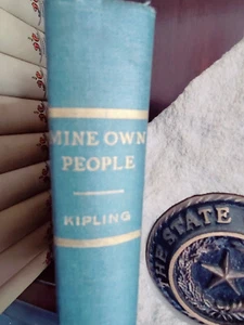 Mine Own People_Rudyard Kipling_Federal Book Co_1900s_Cornell Series_Very Good - Imagen 1 de 9