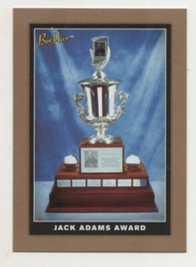 2006-07 UPPER DECK BEEHIVE - GOLD TROPHY - JACK ADAMS AWARD