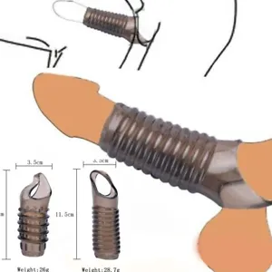 2PCS Couple Male Penis Cock Ring Clit G-spot Stimulator Dildo Sex Toys For Men - Picture 1 of 15