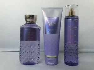 Bath and& Body Works FRESH CUT LILAC Body Cream Shower Gel Mist GIFT SET OF 3 - Picture 1 of 2
