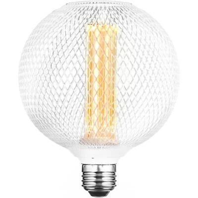 Next Glow Decorative Light Bulb, 3.5W E26 Metal Cage Globe LED Light Bulbs - Image 1 of 4