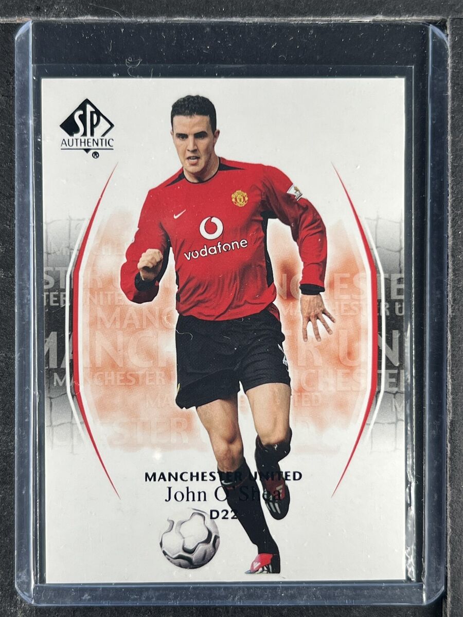 John O'Shea Soccer Manchester United Sports Trading Cards John O'Shea Soccer Manchester United Sports Trading Cards