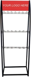 Floor stand windshield wiper blade metal windscreen wiper blade display rack - Picture 1 of 3