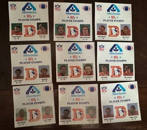 1980 DENVER BRONCOS ALBERTSONS complete Set of 9 NRMT - Picture 1 of 7