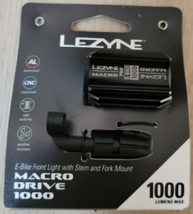 Lezyne eBike Macro Drive 1000 Headlight hardwired