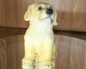 Estatuilla coleccionable Golden Retriever cachorro perro miniatura 6" H en excelente estado de colección - Imagen 1 de 11