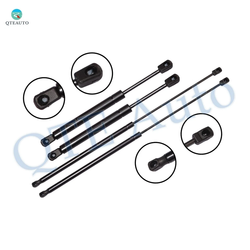 Set Front Hood-Rear Trunk Lid Lift Support For 2005-2011 Mercedes-Benz Slk350 V6 - Image 1 of 4