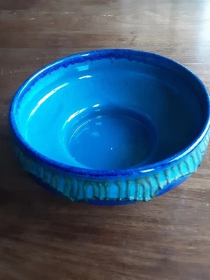 STREHLA KERAMIK Fat Lava Glaze Bowl E.Germany GDR - DDR 1970's - Image 1 of 4