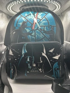 Star Wars Darth Vader Luke Skywalker Das letzte Duell Rucksack Danielle Nicole Neu mit Etikett - Bild 1 von 3