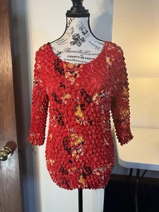 Vintage Bubble, Popcorn Stretch Top Bluse  - Bild 1 von 14