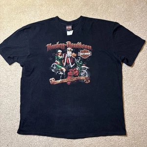 Raro Vintage HARLEY-DAVIDSON 2008 Cosa Jingles Your Bells? Taglia XXL - Foto 1 di 11