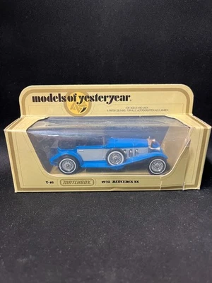 Vintage Matchbox Models Of Yesteryear #Y-16 1928 Mercedes Benz SS NIB - Image 1 of 4