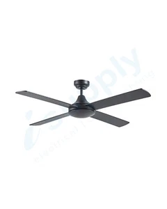 Martec Link 48" AC Ceiling Fan With Wall Control Matt Black - FSL124M - Picture 1 of 4