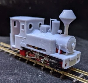 OO9 / 009 Narrow Gauge Krauss Forest Locomotive For ROCO's DB80 Chassis - Picture 1 of 14