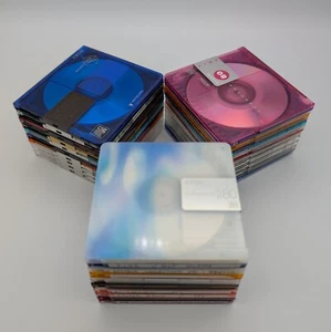 Mini disque MD enregistré lot de 20 / 30 sélection Sony TDK maxell AXIA du JAPON - Photo 1/9