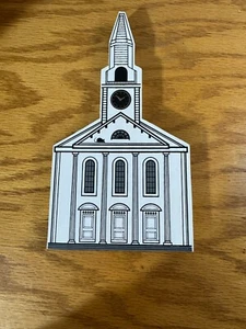 Holliston Ma Iglesia Congregacional Mouse House Village 1991 - Imagen 1 de 2