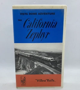The California Zephyr Video Rails Railways Video VHS AREV 2004 - Picture 1 of 12