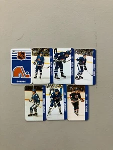 1983-84 SOUHAITS RENAISSANCE SCHLÜSSELANHÄNGER Hockey Mini Kunststoff Quebec Nordiques - Bild 1 von 2