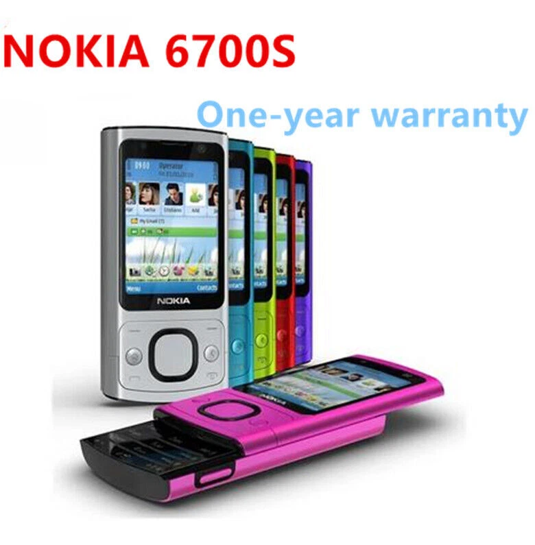 Original NOKIA 6700s Slide Phone 5.0MP MP3 Bluetooth Java 5.0MP Unlocked phone - Image 1 of 4