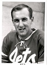 PF28 Original Photo BILLY IVES 1962-69 JOHNSTOWN JETS LEFT WING EHL ICE HOCKEY