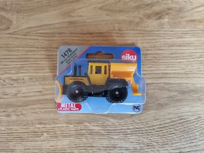 Siku 1478 MB Trac 1800 Winterdienst Traktor Mercedes Schneeschieber Neu Selten! - Bild 1 von 4