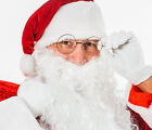 Weihnachtsmann Brille Nikolaus Opa Oma Doktor Lehrer Arzt Zwerg Kost&#252;m Karneval