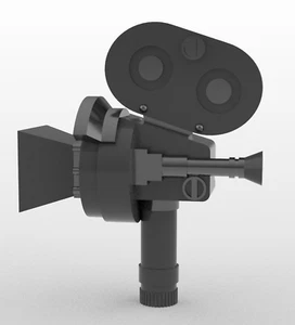 Telecamera corrispondente guerra tedesca Arriflex 35 Battleground scala 1/6 WW2 - Foto 1 di 2