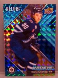 2024-25 Allure Nikita Chibrikov BLUE LINE  09/35 Winnipeg Jets - Picture 1 of 9