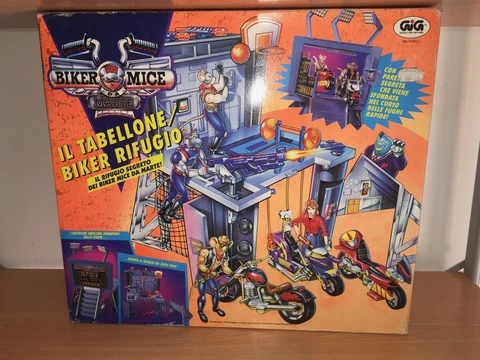 Galoob Biker Mice from Mars SCOREBOARD HIDEOUT MIB, 1994 Cover