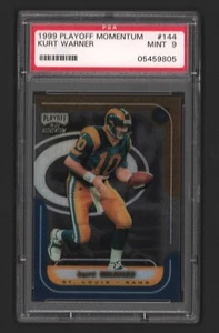 Kurt Warner HOF 1999 Playoff Momentum #144 Rookie Rc PSA 9 (Mint)x805 - Bild 1 von 2