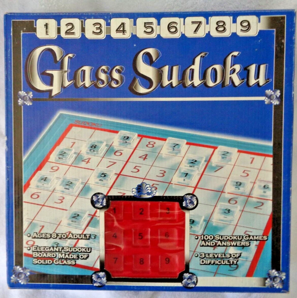 Glass Sudoku - Image 1 of 2