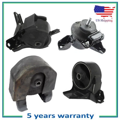 Soporte de motor y transmisión 4 piezas para Hyundai Azera Sonata 2007-2008 3,3 L Foto 1 de 4