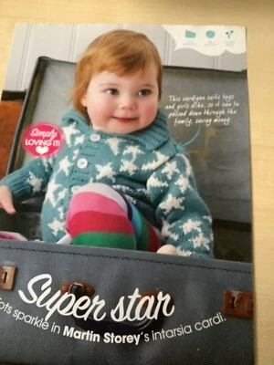 SUPER STAR - Children’s Cardigan - Knitting Pattern - MARTIN STOREY - Image 1 of 4