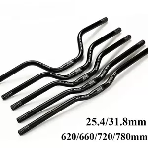 Barra elevadora para manillar de bicicleta de montaña 620/660/720/780 mm aleación de aluminio MTB ciclismo - Imagen 1 de 35