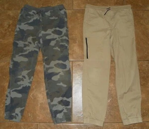 2 Boys URBAN PIPELINE Camouflage Cargo Khaki JOGGERS Jogger PANTS XL 18 / 20 - Picture 1 of 11