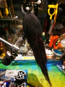 Pike predator fly - Dark Bream 6/0 - 9/10" by mcfluffchucker - Picture 1 of 23