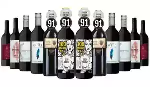 20000+ SOLD! AU Shiraz Red Wines Mixed 12x750ml RRP$266.00 Free Shipping/Returns - Picture 1 of 7