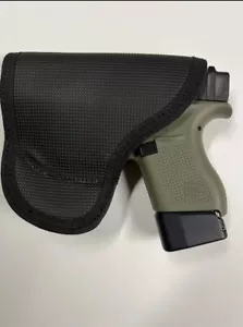 Pocket Holster Glock 43 & 43X Sig P365 Ruger Black Ambidextrous - Picture 1 of 6