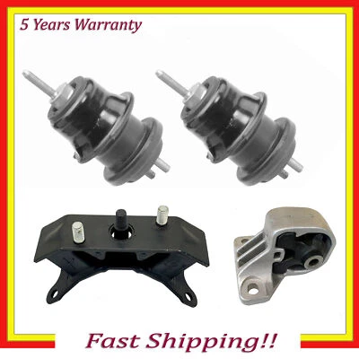 Engine Motor & Trans. Mount For 2010-2014 Subaru Legacy Outback 3.6L H6 Set 4PCS - Image 1 of 4