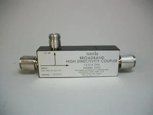 Narda Broadband APC7 High Directivity Coupler 5293 1.0 - 12.4 GHz -New Old Stock - Picture 1 of 5
