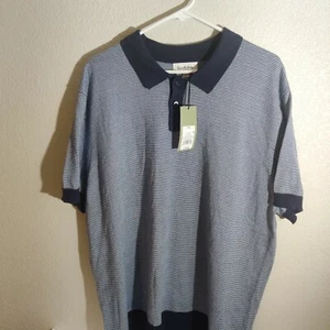 Goodie Fellow & Co Navy Blue Polo Size XXL - Picture 1 of 8