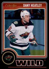2014-15 O-PEE-CHEE BLACK RAINBOW DANY HEATLEY 042/100 MINNESOTA WILD #14