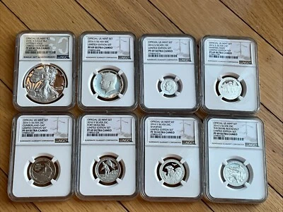 2016 LIMITED EDITION PROOF SET NGC PROOF 69 30TH ANNIVERSARY BROWN LABEL SET - Image 1 of 4