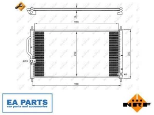 Condenser, air conditioning for HONDA NRF 35627 - Picture 1 of 4