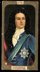 Tobacco Card, RJ Lea, CHAIRMAN MINIATURES, 1912, Gilt Border, John Churchill,#30