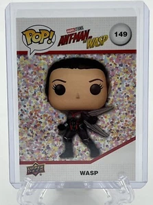 Funko Marvel Upper Deck Wasp Confetti Bomb #149 77/99 Tarjeta 3D Rara Ant-Man 2023 - Imagen 1 de 7