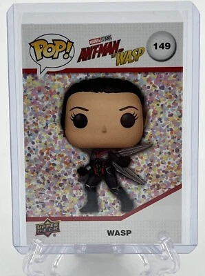 Funko Marvel Upper Deck Wasp Confetti Bomb #149 77/99 Rare 3D Card Ant-Man 2023 - Image 1 of 4